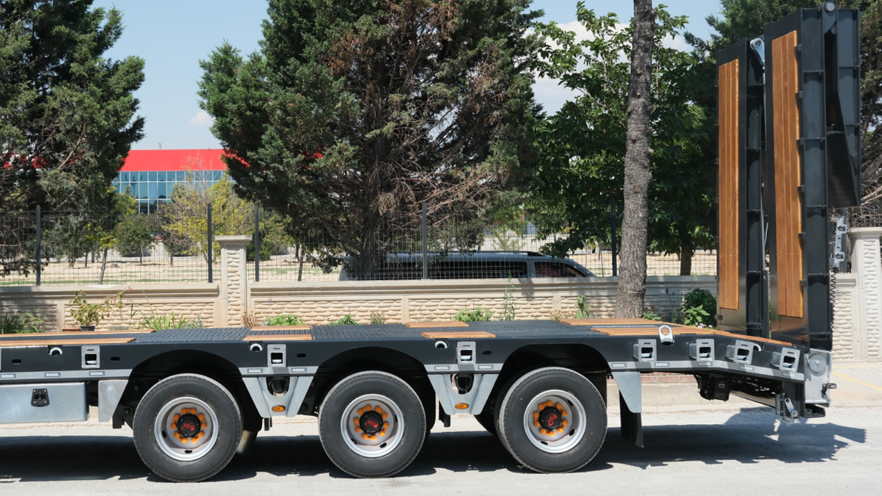 3 Dingilli Sabit Lowbed